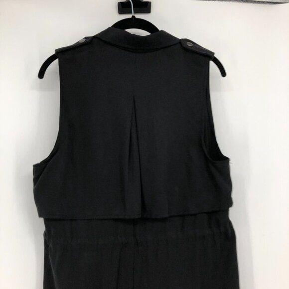 BB Dakota black Adam Utility Tencel waterfall vest - Picture 12 of 15